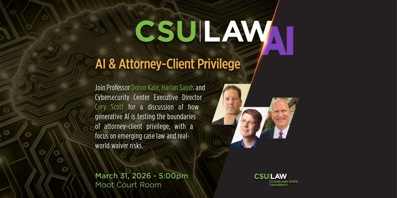 Poster of AI and Attorney-Client Privilege