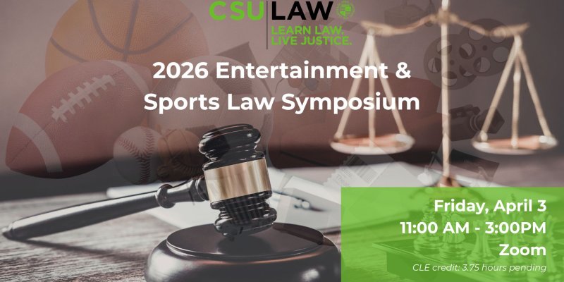 Entertainment and Sports Law Symposium header