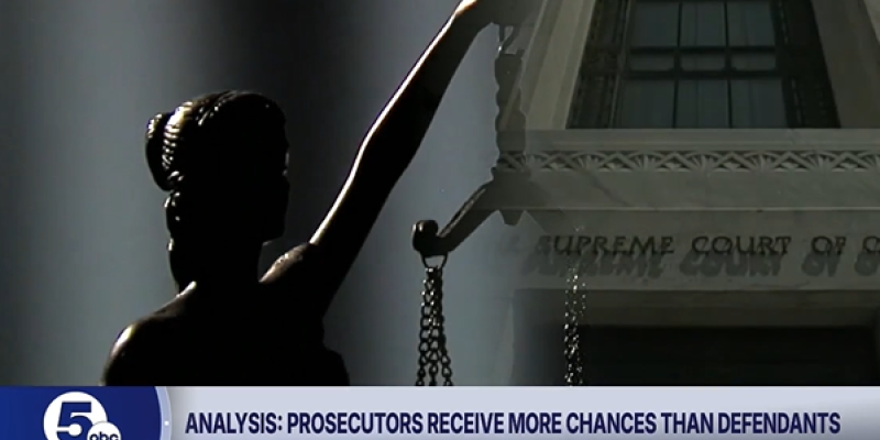 screenshot of news story